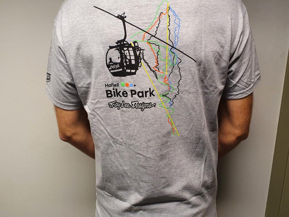Trail map T-shirt